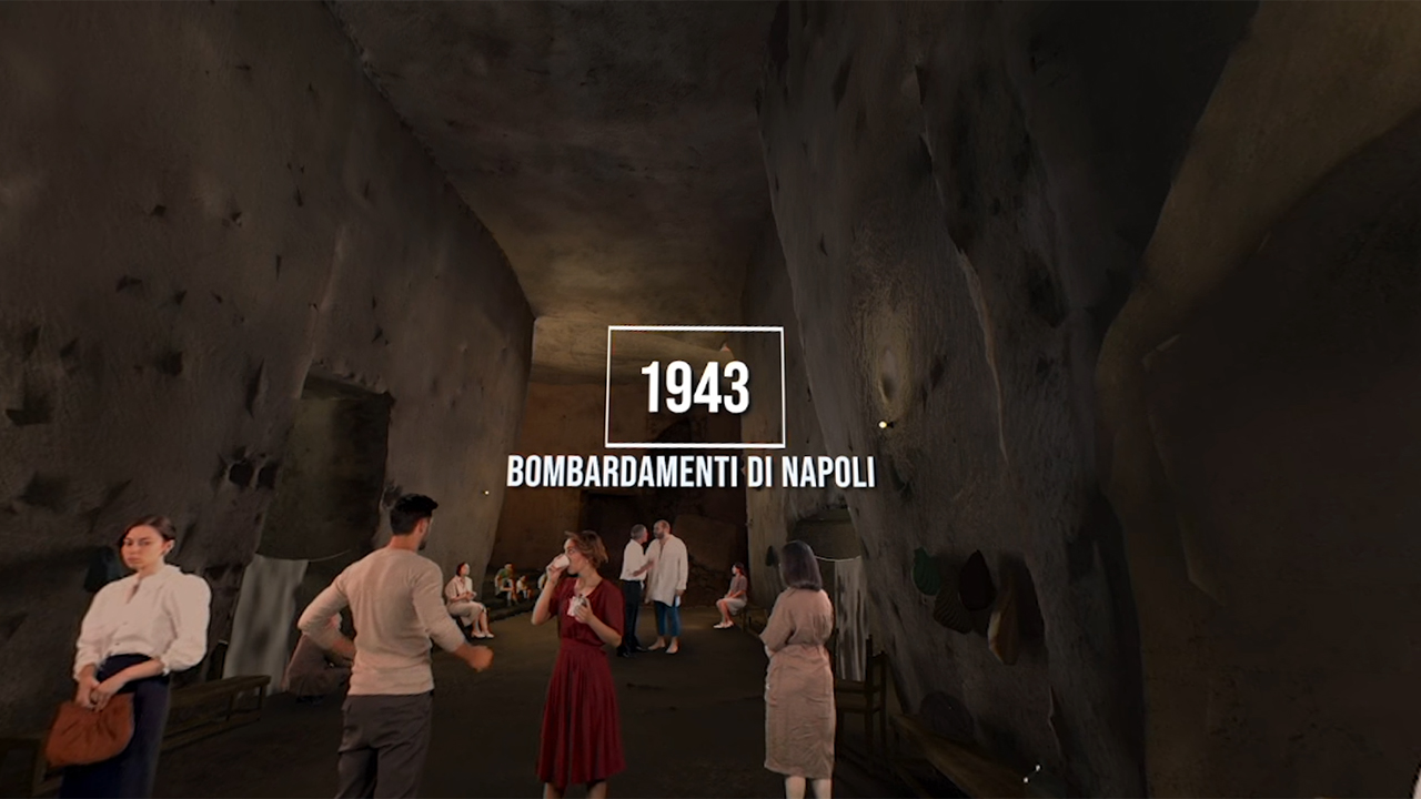 Galleria Borbonica – Realtà Virtuale Bombardamenti di Napoli